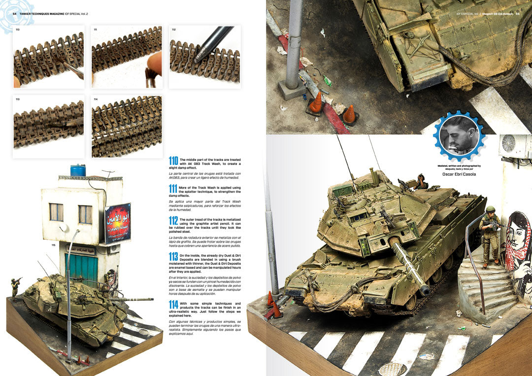 AK Interactive TANKER Special 'IDF Vol.2' - Bilingual