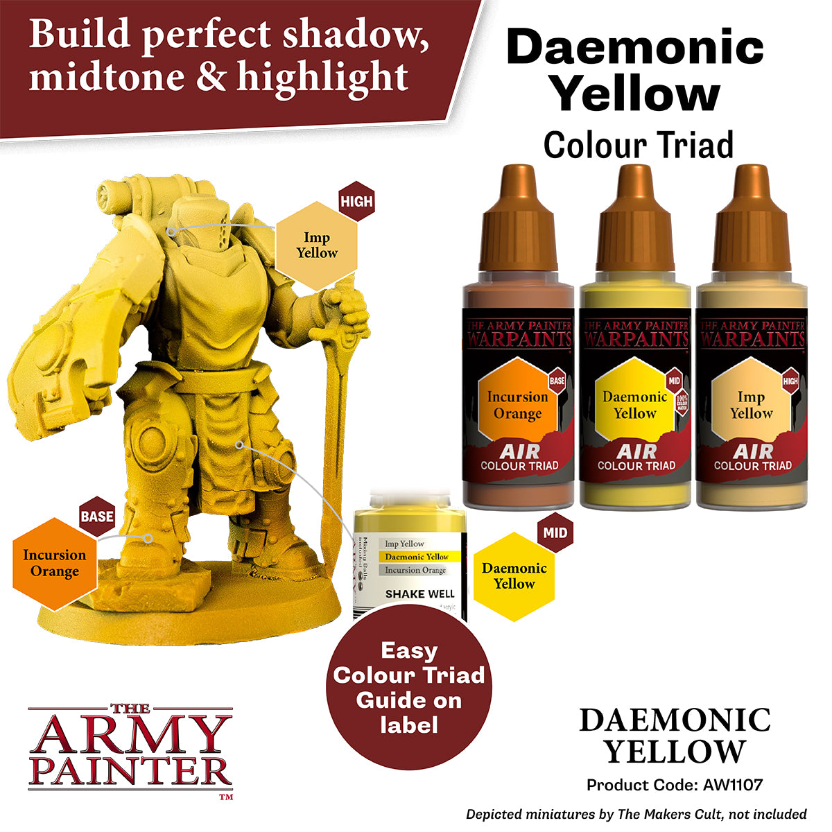 Army Painter Air Daemonic Yellow | 5713799110786
