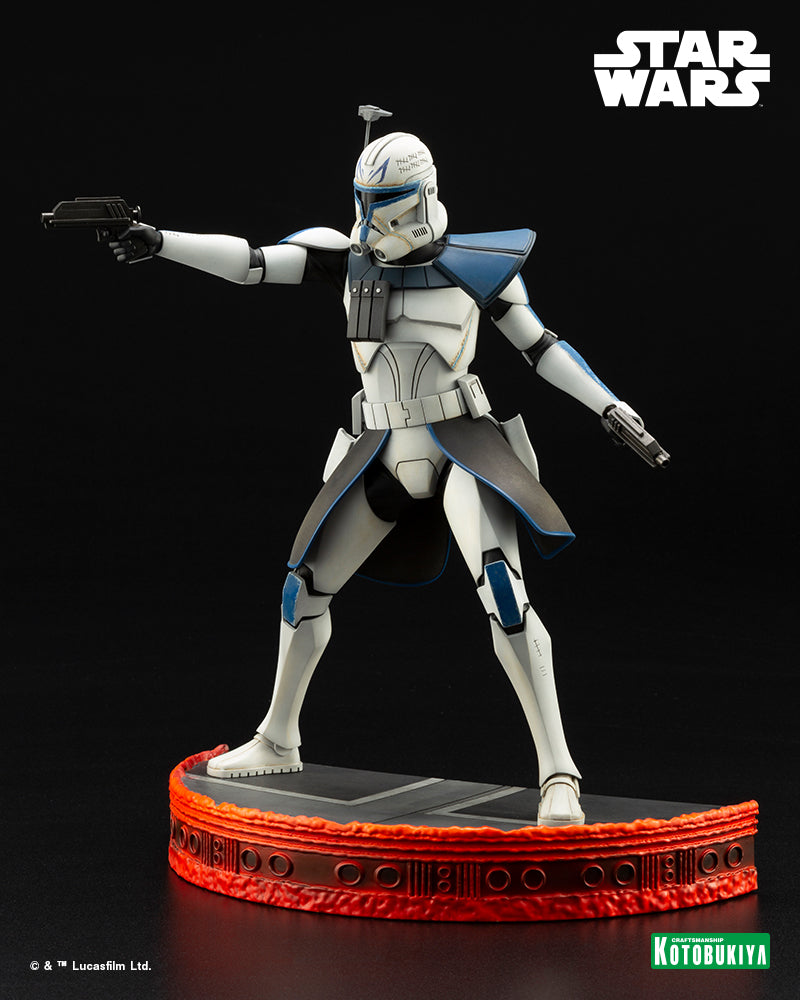 Kotobukiya 1/7 Star Wars: The Clone Wars Series Artfx Captain Rex Escape from the Clones, Pre-Painted PVC Statue | 190526037267