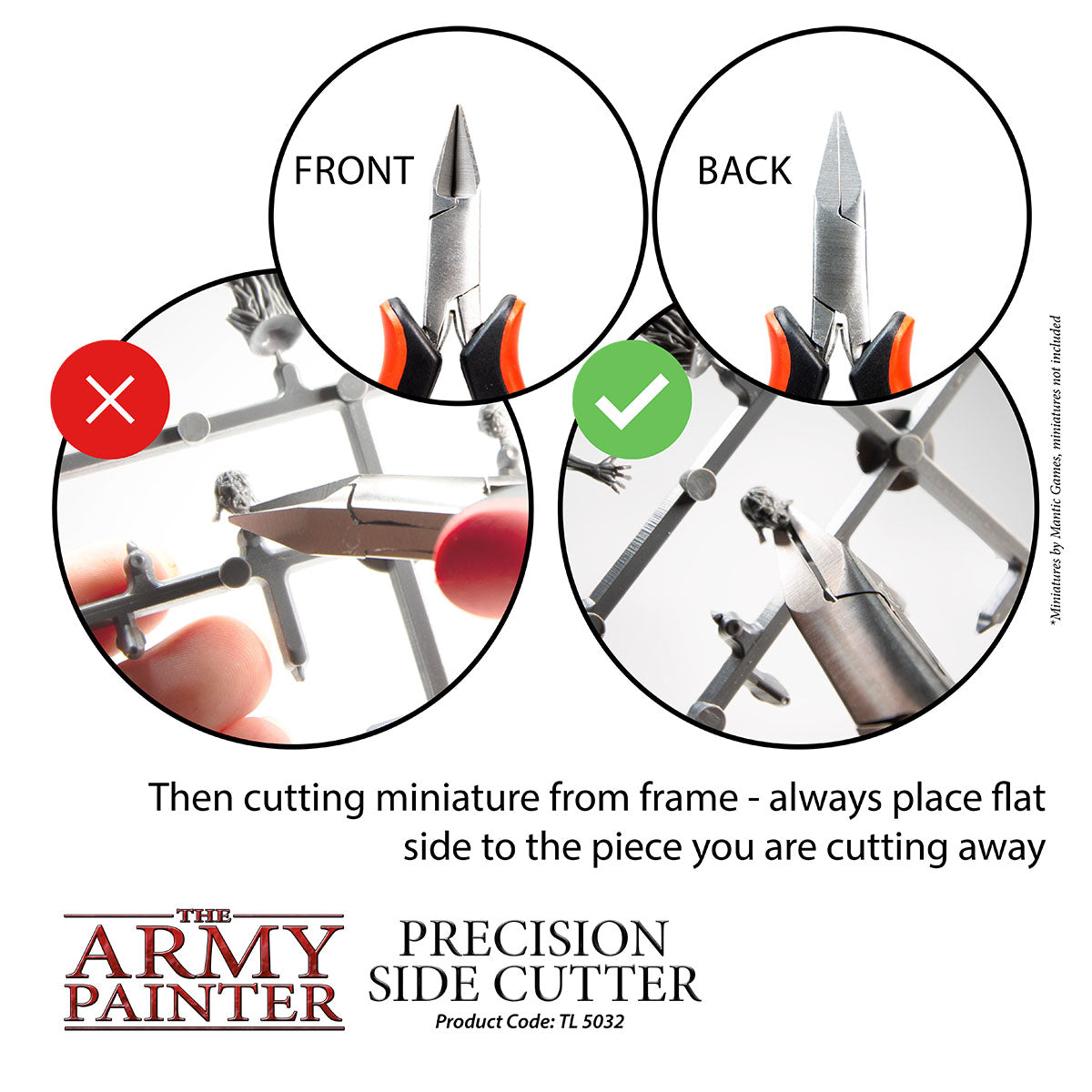 Army Painter Precision Side Cutter | 5713799503205