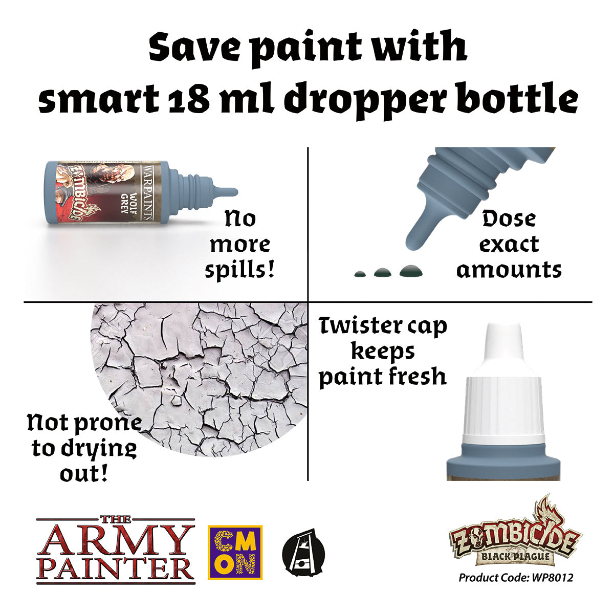 Army Painter Zombicide: Black Plague Paint Set | 2580120006666
