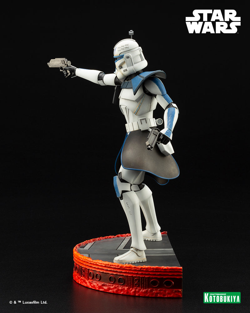 Kotobukiya 1/7 Star Wars: The Clone Wars Series Artfx Captain Rex Escape from the Clones, Pre-Painted PVC Statue | 190526037267