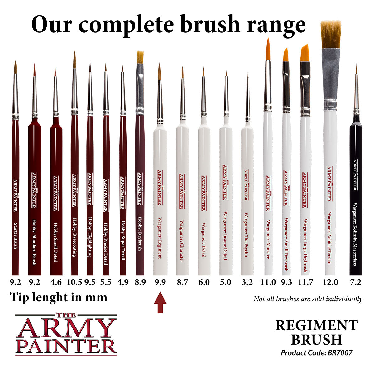 Army Painter Wargamer Brush - Regiment | 4019769336028