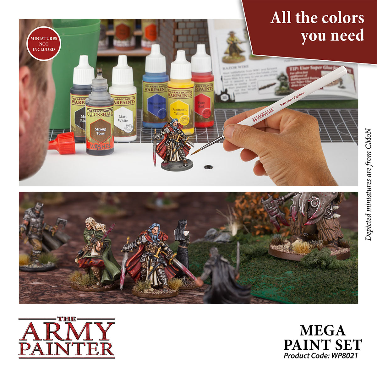 Army Painter Warpaints Mega Paint Set III | 2580211115628