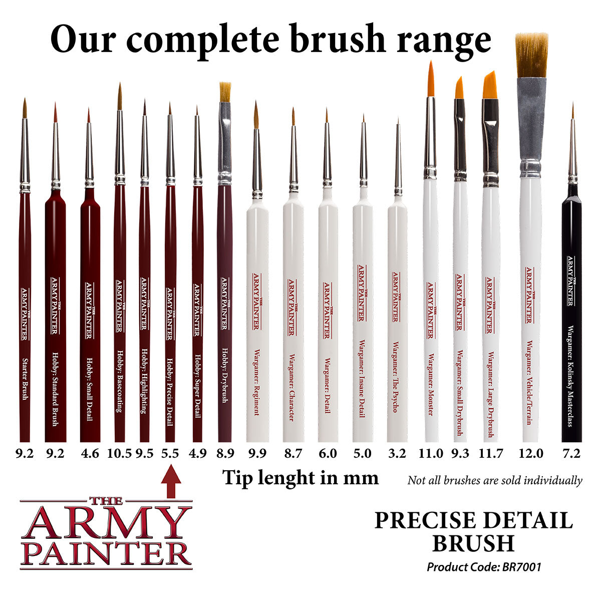 Army Painter Hobby Brush - Precise Detail | 5713799700109