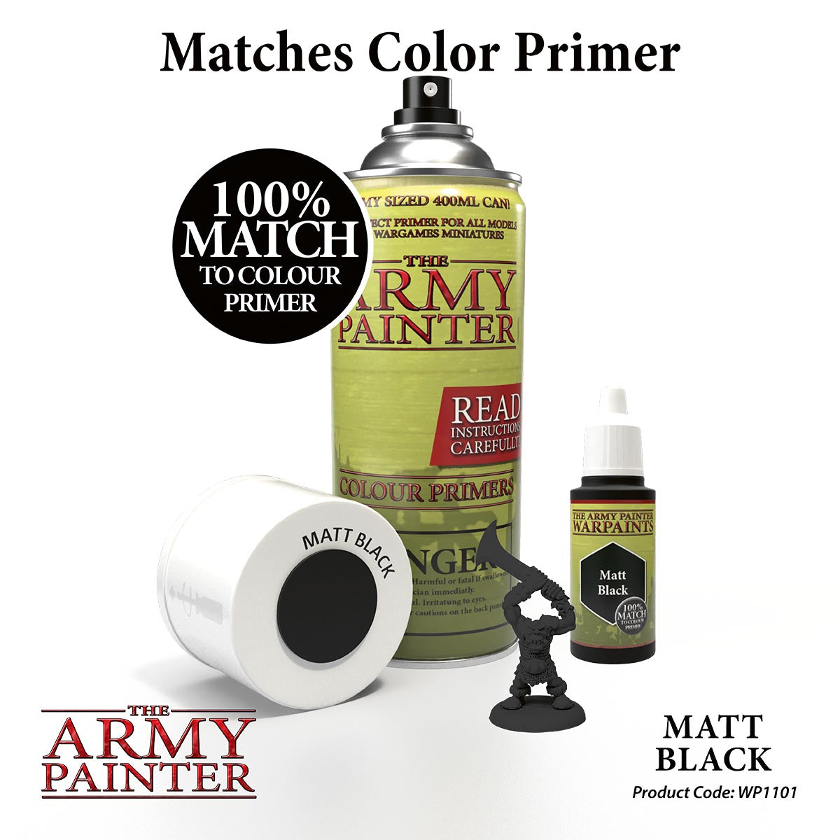 Army Painter Matt Black | 5713799110106