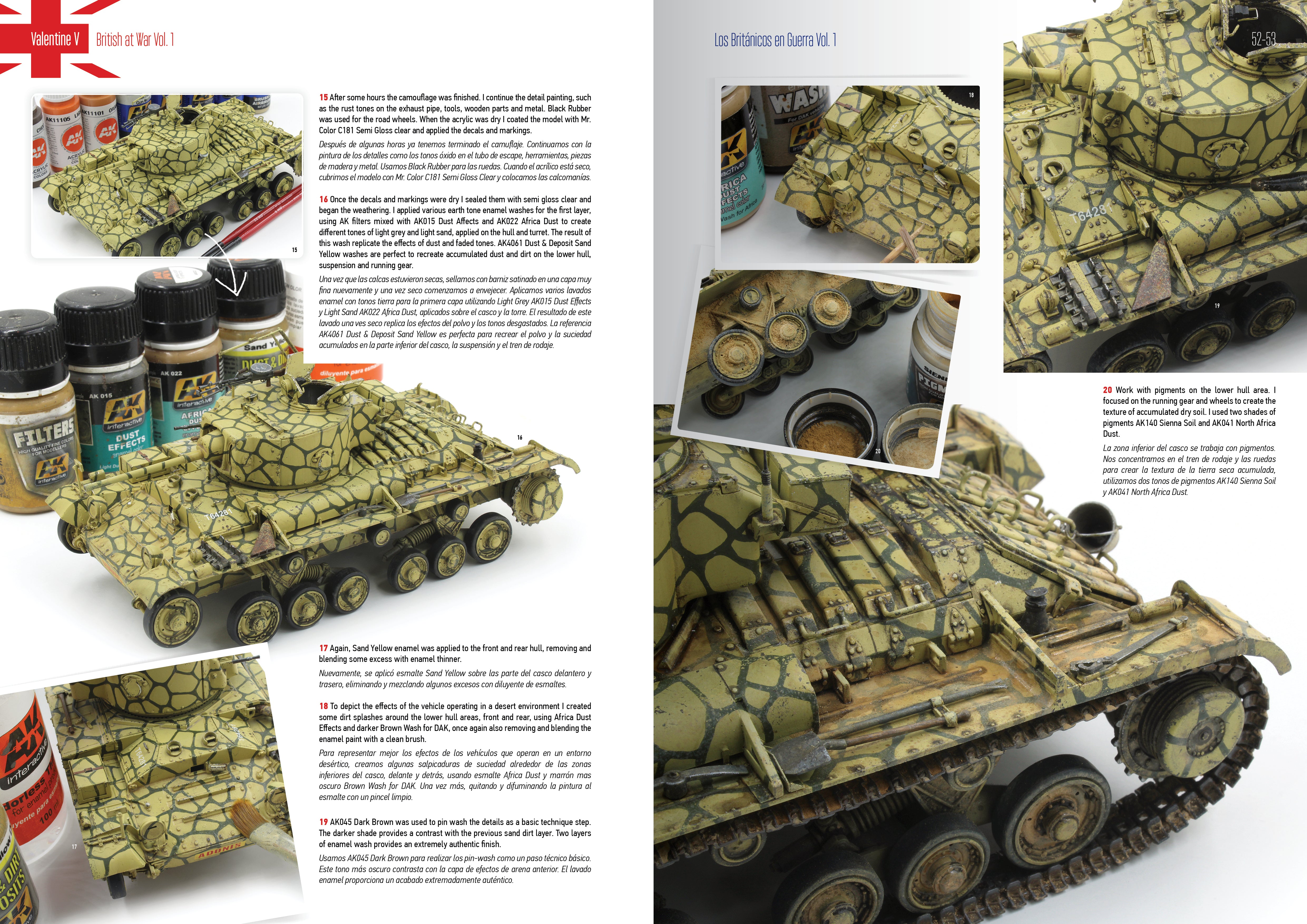 AK Interactive British at War / Los Britanicos en Guerra Vol.1 (bilingual EN/ES) | 8435568314443