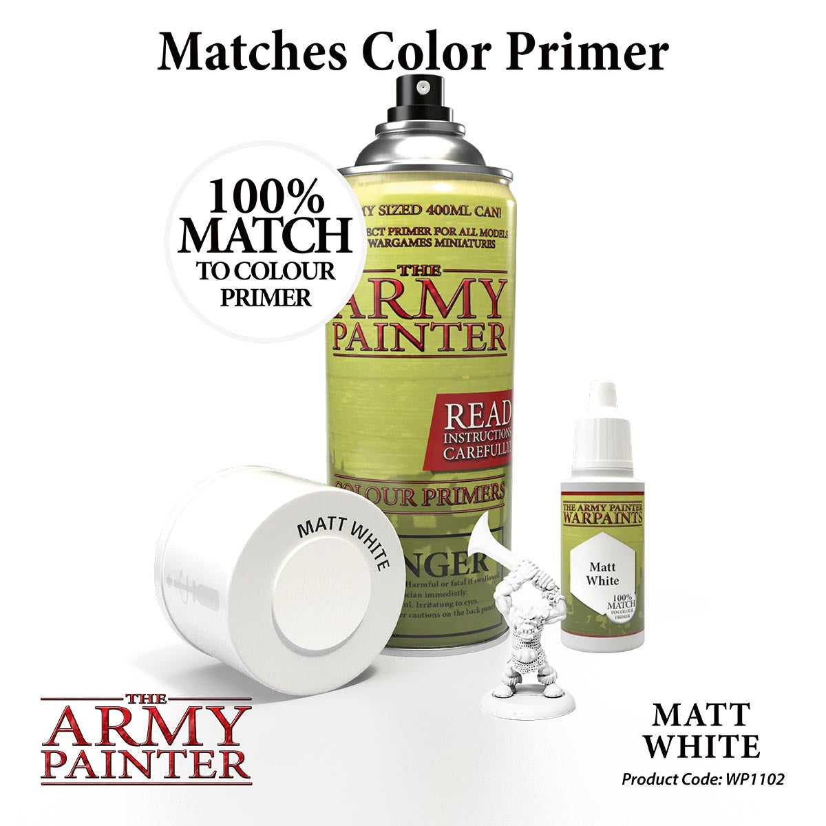 Army Painter Matt White | 5713799110205