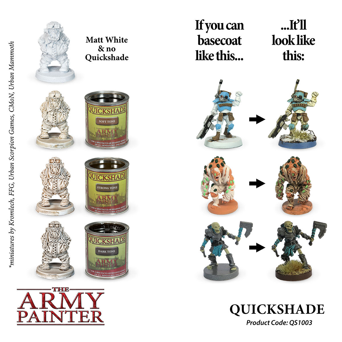 Army Painter Quickshade, Dark Tone