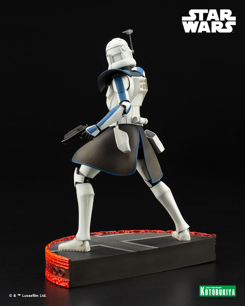 Kotobukiya 1/7 Star Wars: The Clone Wars Series Artfx Captain Rex Escape from the Clones, Pre-Painted PVC Statue | 190526037267