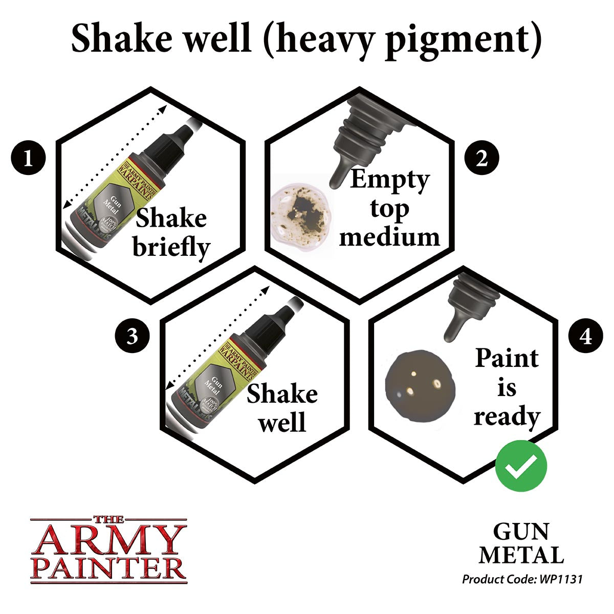 Army Painter Gun Metal | 2561131111112