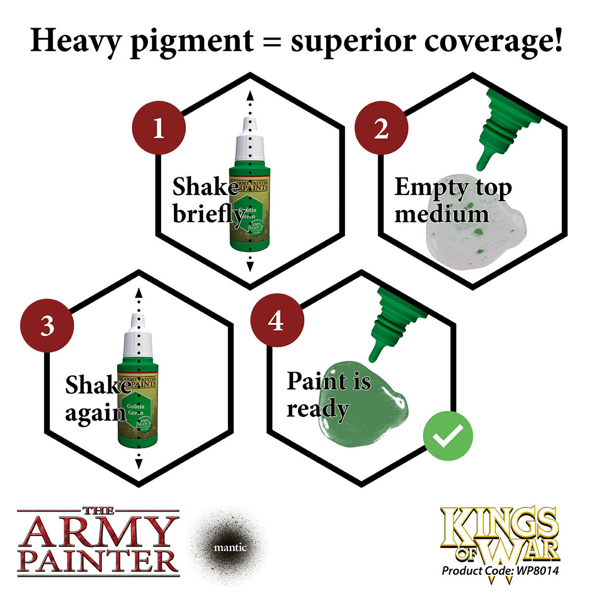 Army Painter Warpaints Kings of War Greenskins paint set | 2580140111777