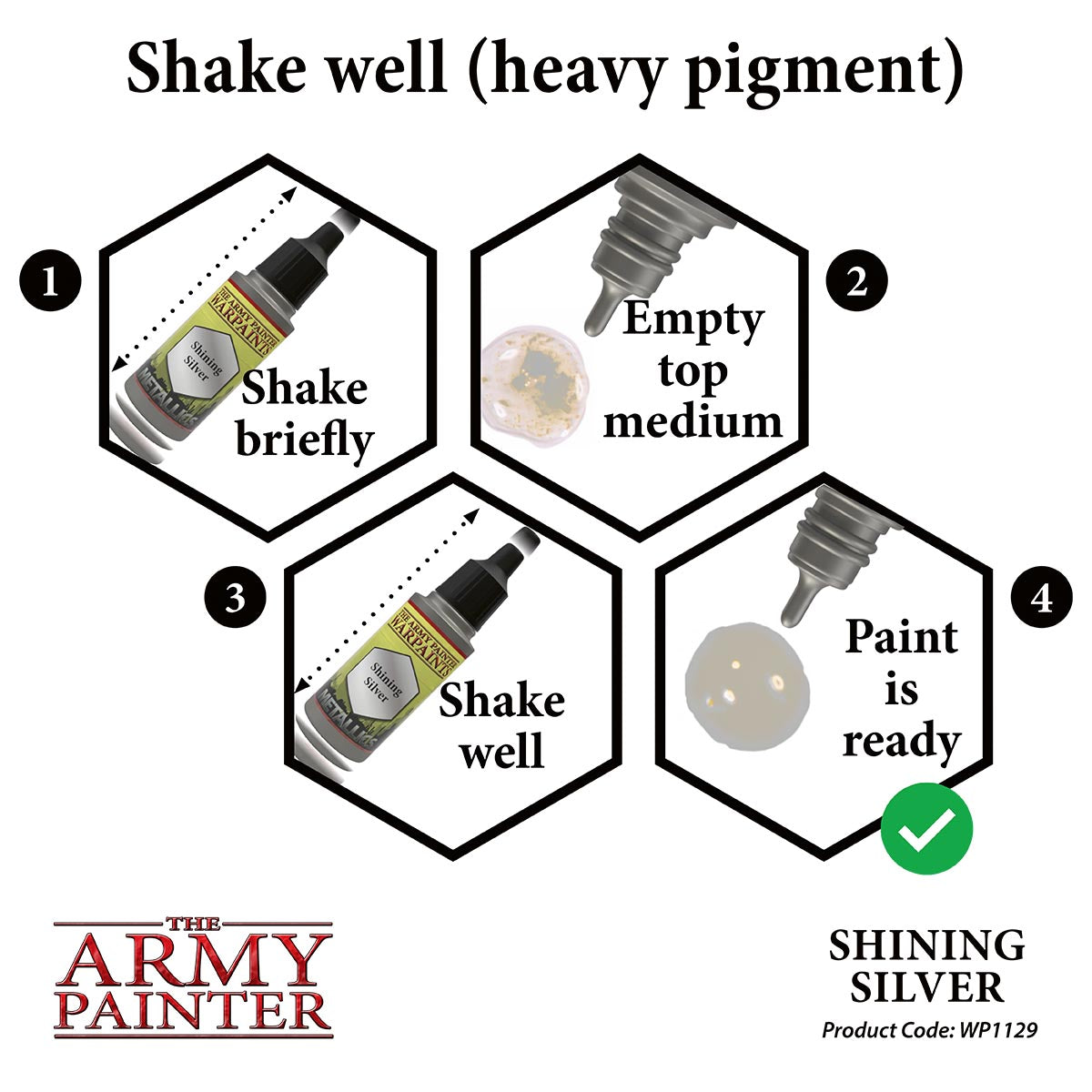 Army Painter Shining Silver | 5713799112902