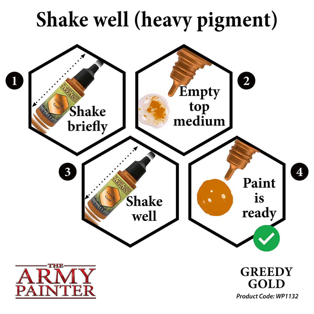 Army Painter Greedy Gold | 2561132111111