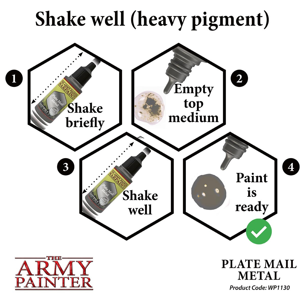 Army Painter Plate Mail Metal | 2561130111113