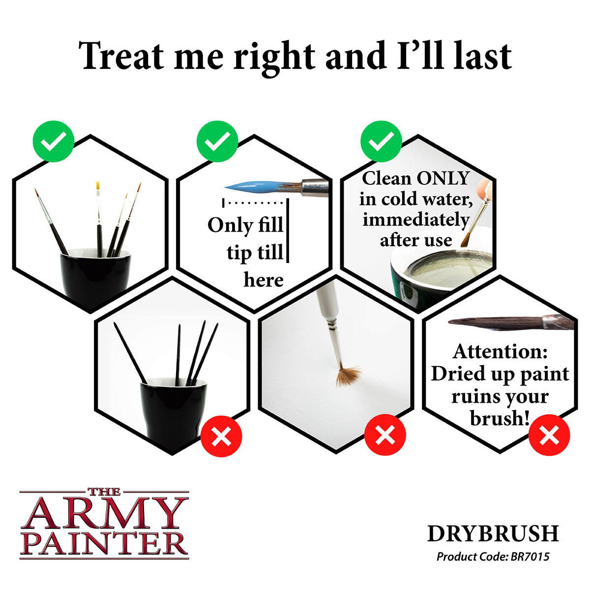 Army Painter Hobby Brush - Drybrush | 5713799701502