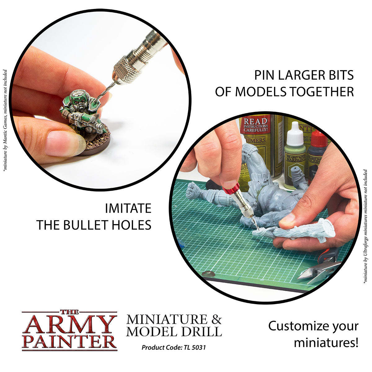 Army Painter Miniature and Model Drill | 5713799503106