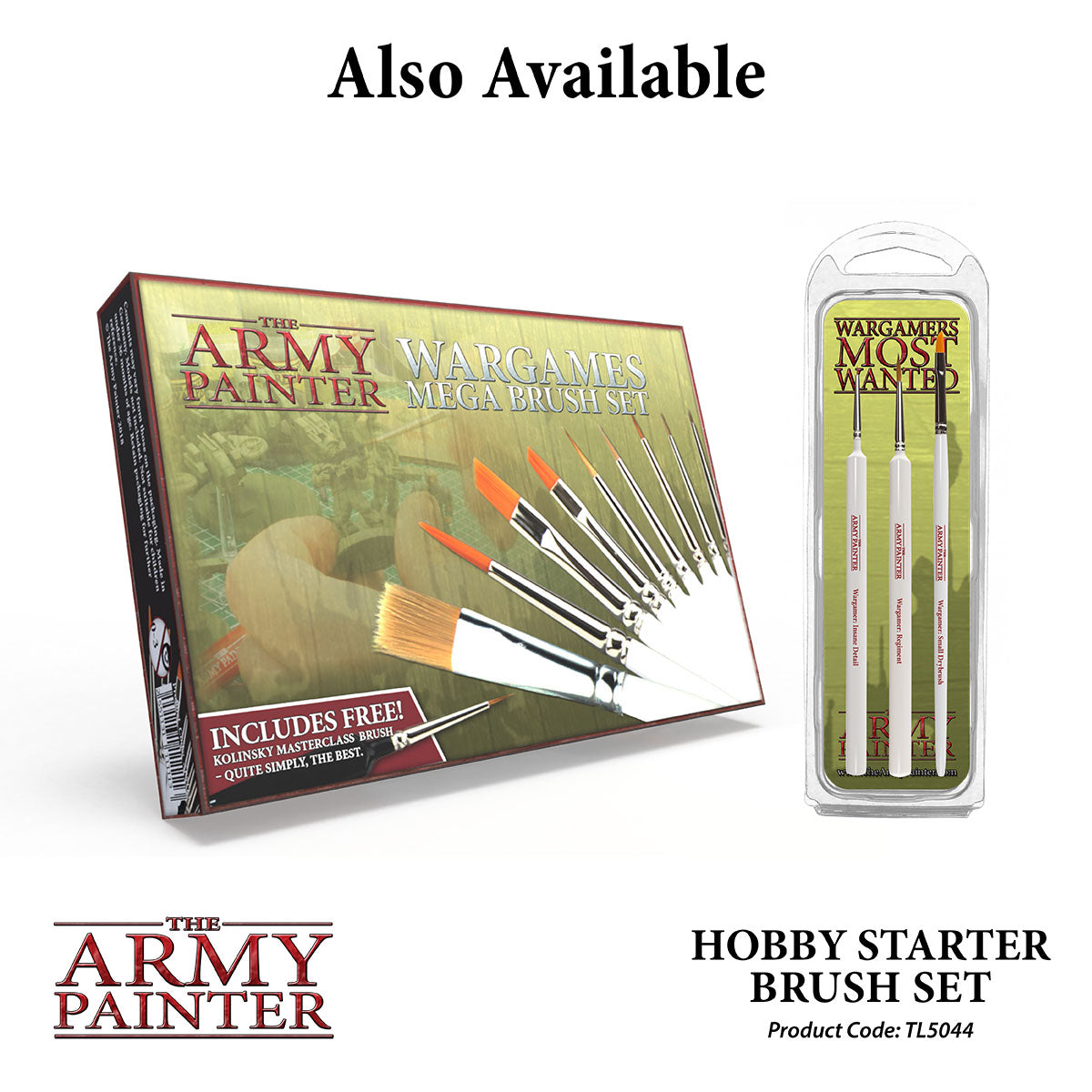 Army Painter Hobby Starter Brush Set | 5713799504400