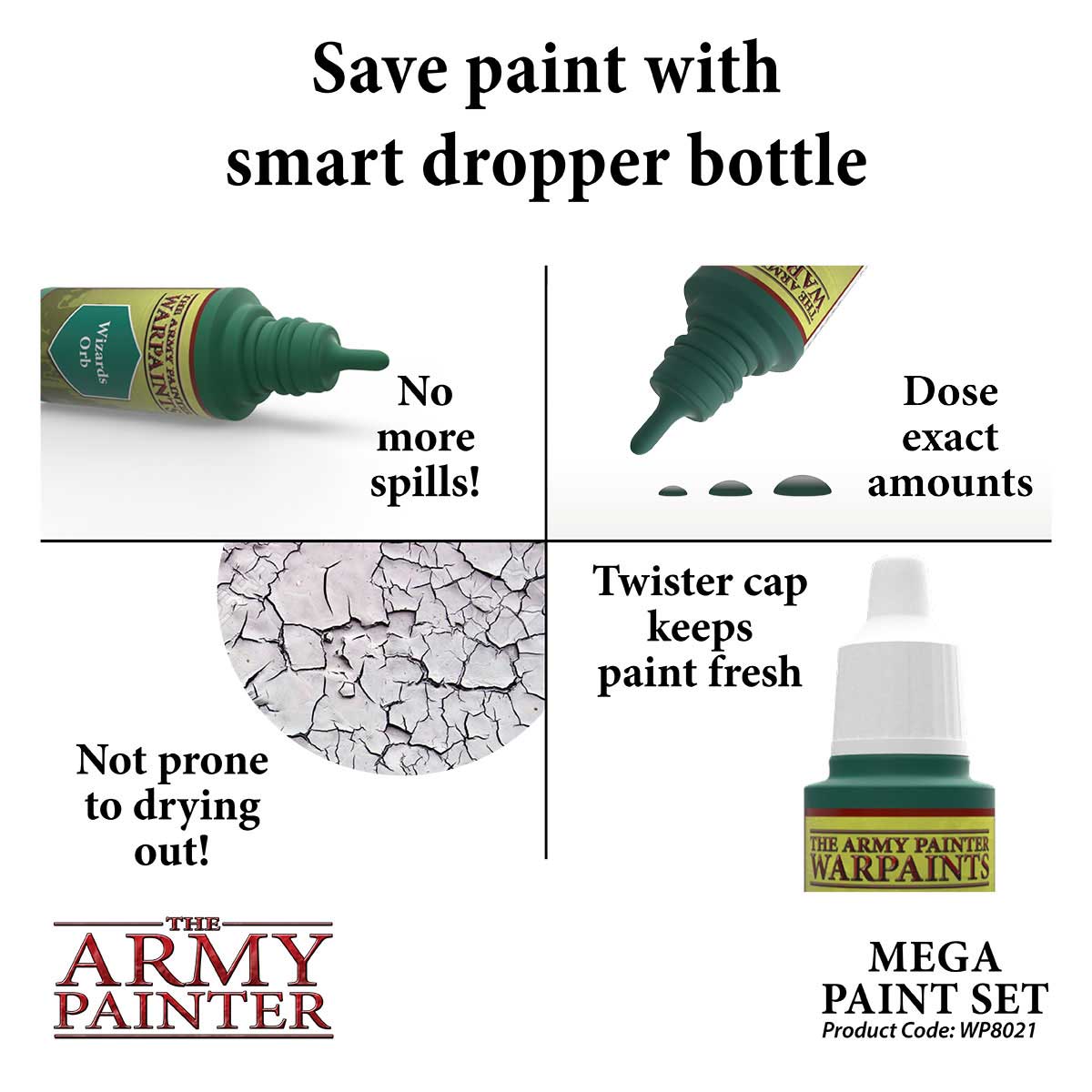 Army Painter Warpaints Mega Paint Set III | 2580211115628