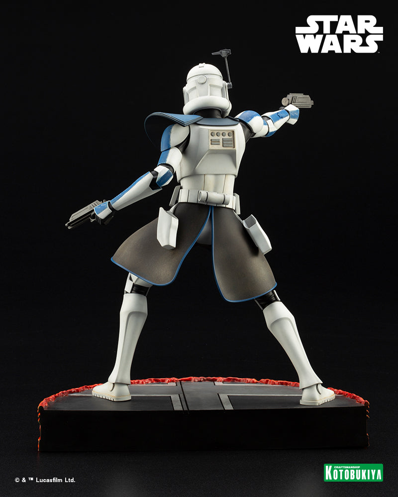 Kotobukiya 1/7 Star Wars: The Clone Wars Series Artfx Captain Rex Escape from the Clones, Pre-Painted PVC Statue | 190526037267