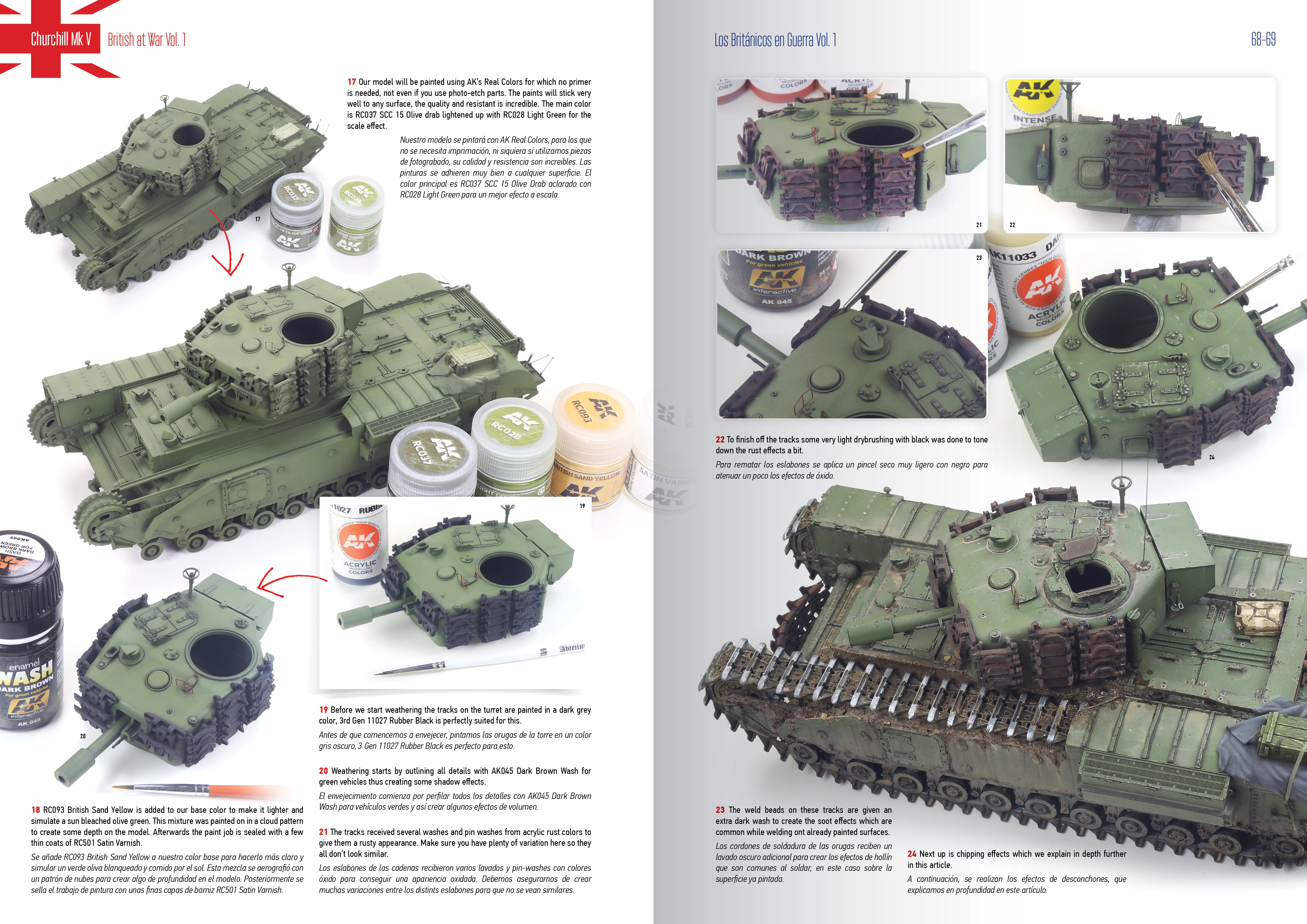 AK Interactive British at War / Los Britanicos en Guerra Vol.1 (bilingual EN/ES) | 8435568314443