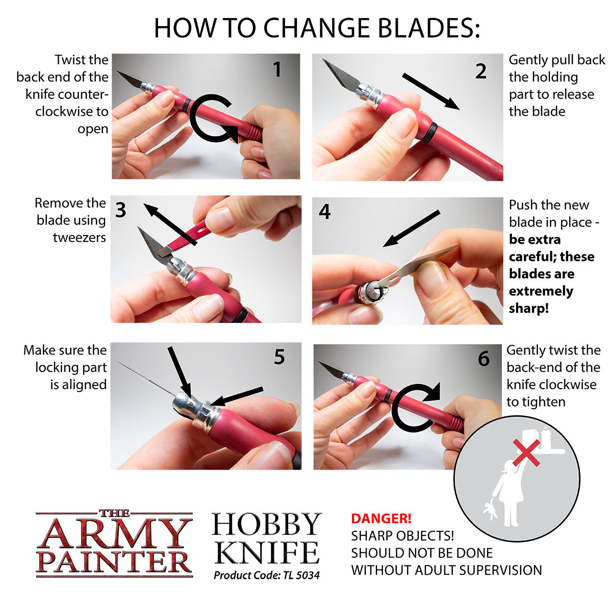 Army Painter Hobby Knife | 5713799503403