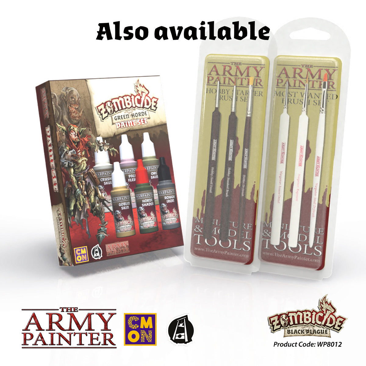 Army Painter Zombicide: Black Plague Paint Set | 2580120006666