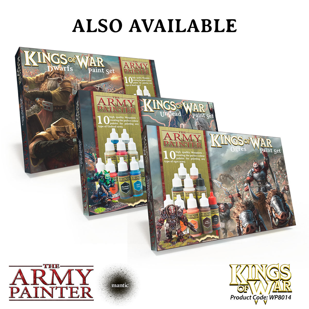 Army Painter Warpaints Kings of War Greenskins paint set | 2580140111777