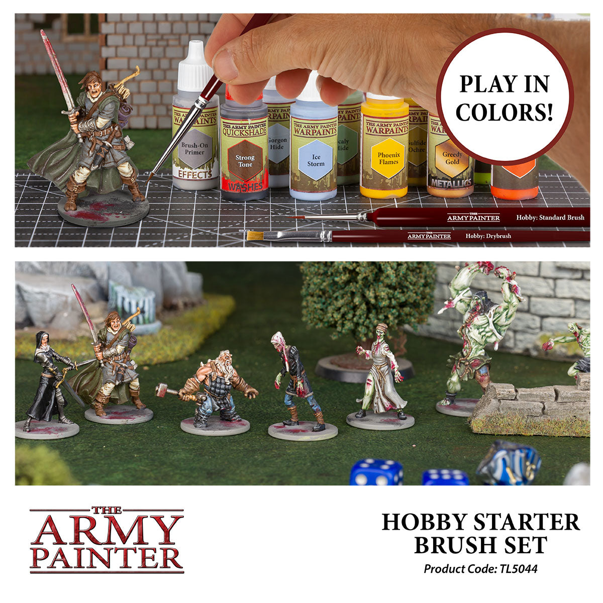 Army Painter Hobby Starter Brush Set | 5713799504400