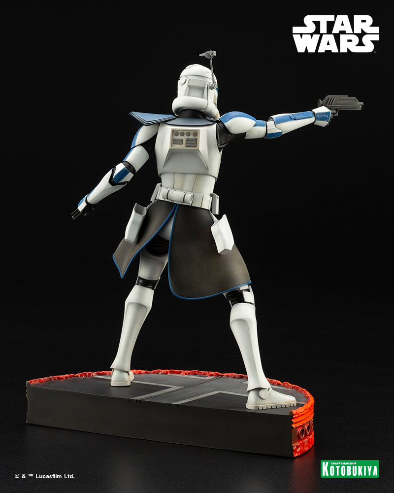 Kotobukiya 1/7 Star Wars: The Clone Wars Series Artfx Captain Rex Escape from the Clones, Pre-Painted PVC Statue | 190526037267