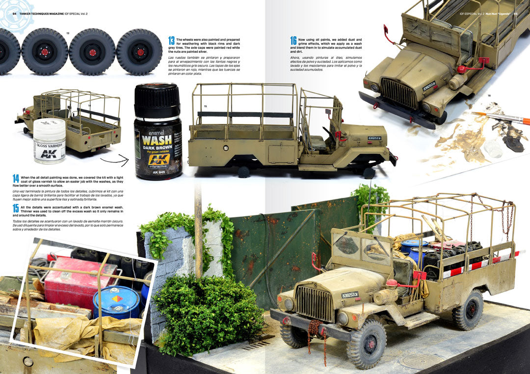 AK Interactive TANKER Special 'IDF Vol.2' - Bilingual