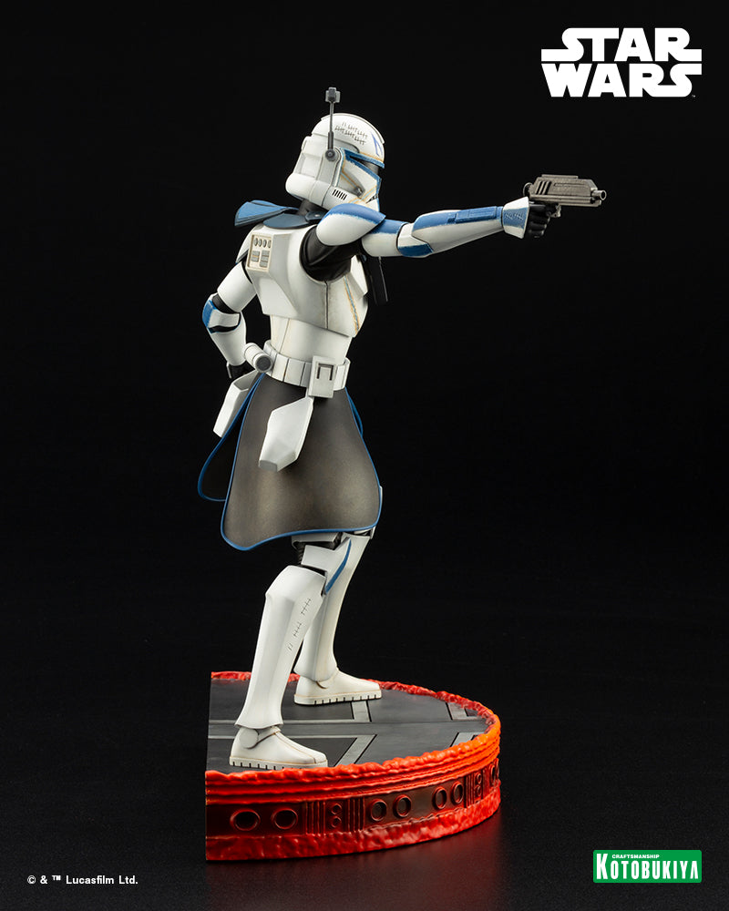 Kotobukiya 1/7 Star Wars: The Clone Wars Series Artfx Captain Rex Escape from the Clones, Pre-Painted PVC Statue | 190526037267