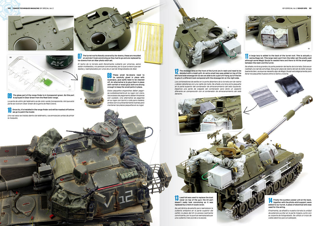 AK Interactive TANKER Special 'IDF Vol.2' - Bilingual