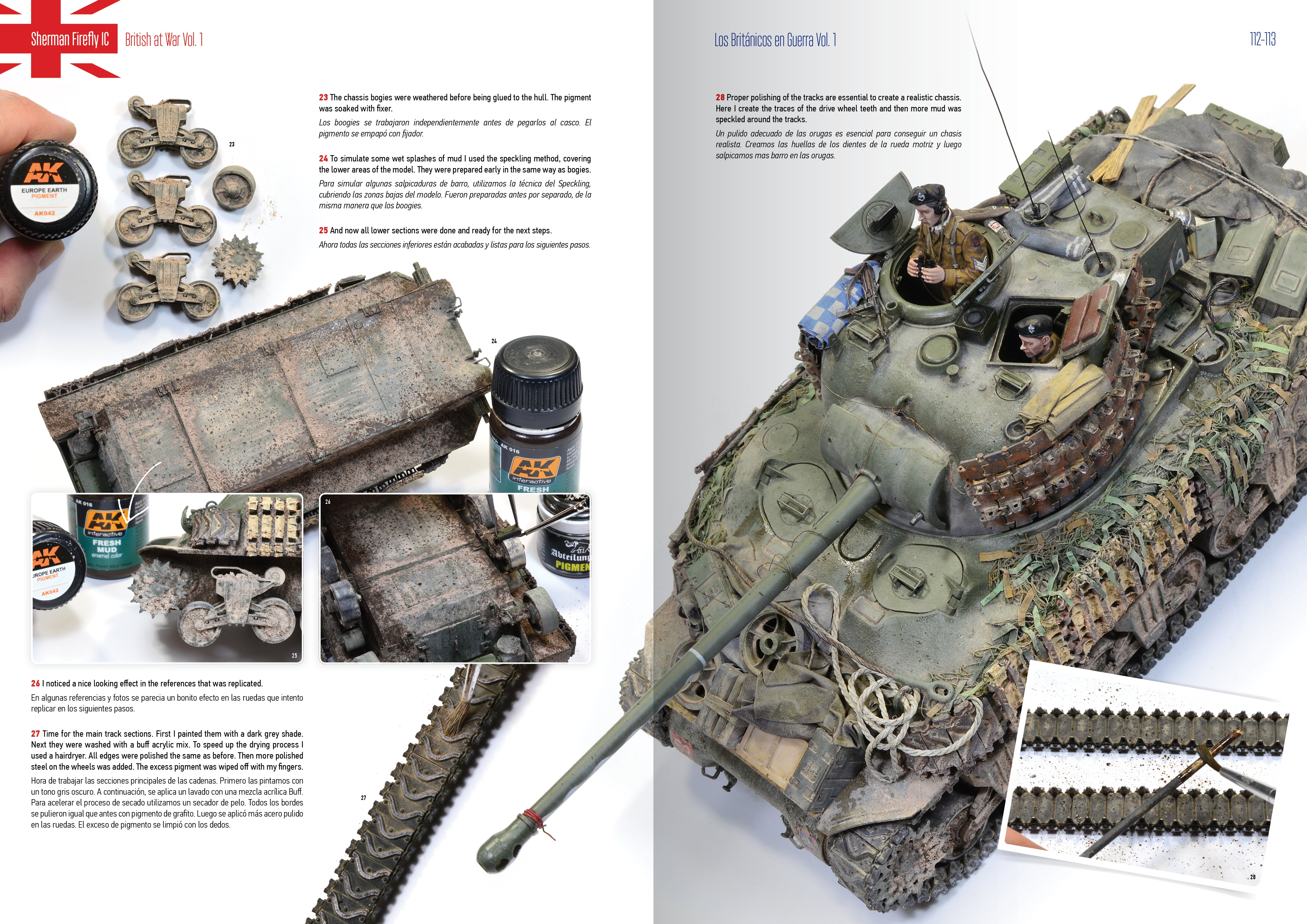 AK Interactive British at War / Los Britanicos en Guerra Vol.1 (bilingual EN/ES) | 8435568314443