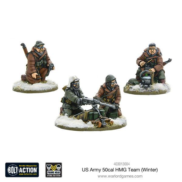 Bolt Action US Army 50cal HMG Team (Winter) | 5060393704584