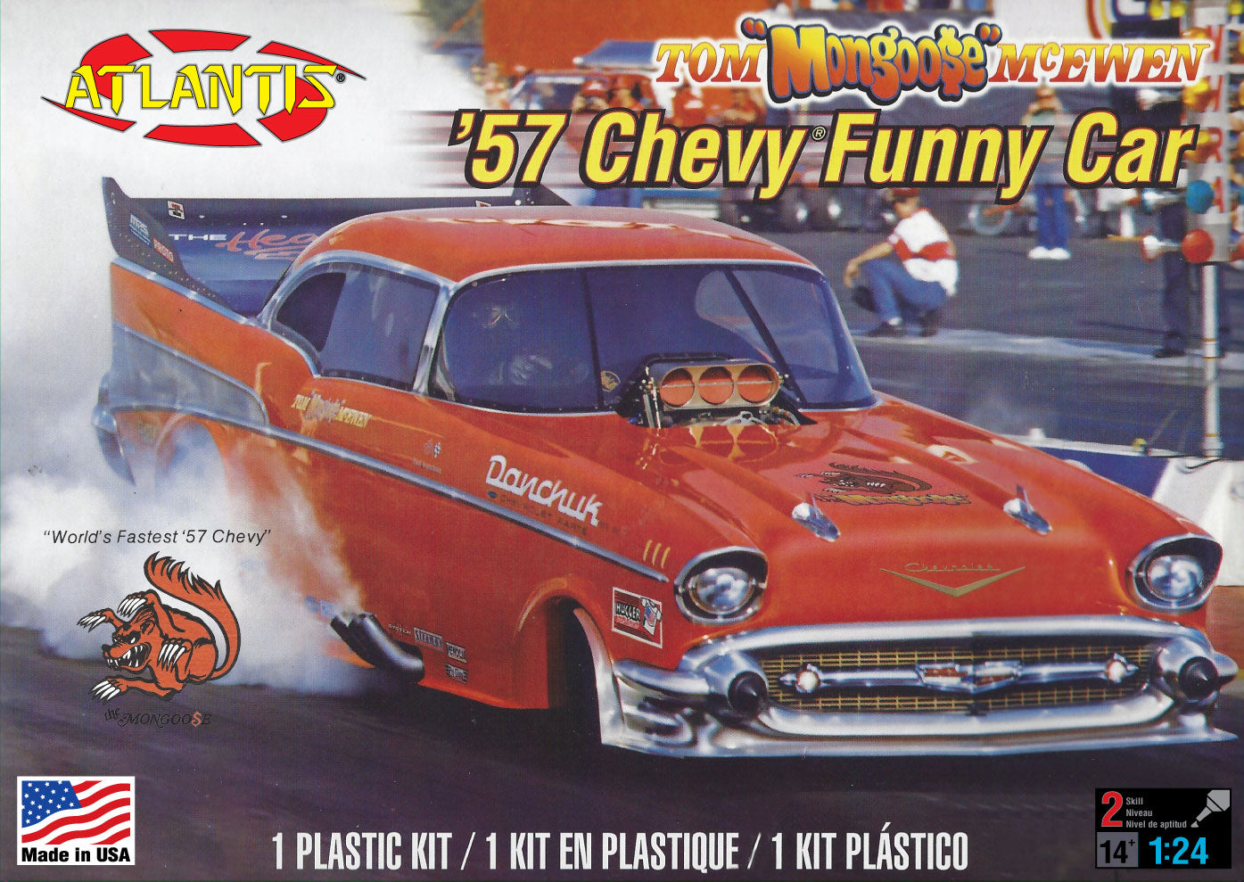 Atlantis 1/24 Tom McEwen '57 Chevy Funny Car | 850002740608