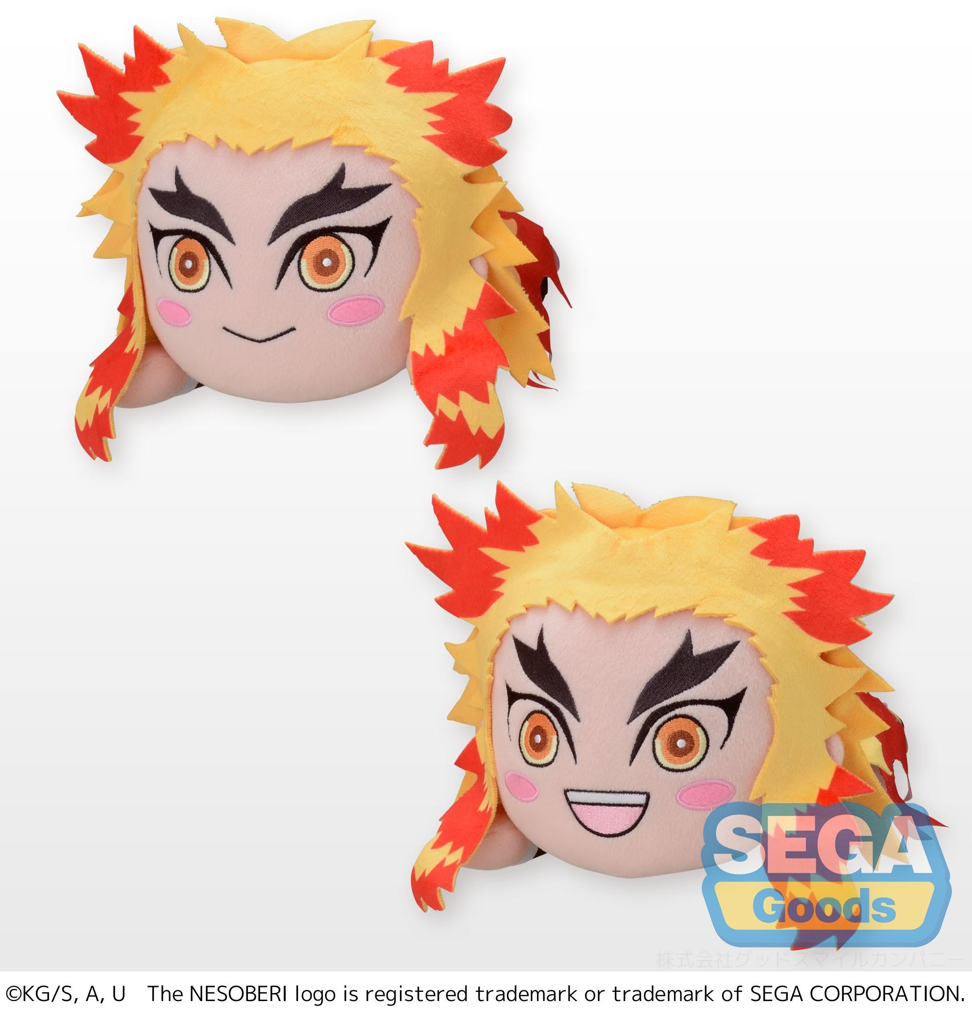 Demon Slayer: Kimetsu No Yaiba Series Nesoberi (Lay-Down) SP Plush 'Kyojuro Rengoku' | 4570001962158
