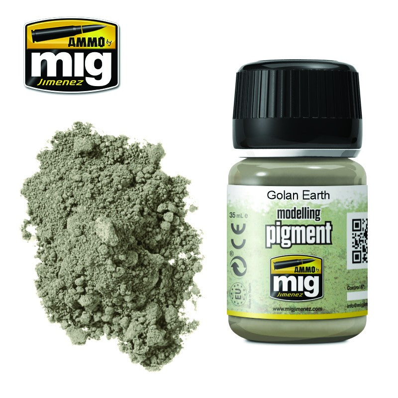 Ammo Mig Golan Earth Pigment | 8432074030263