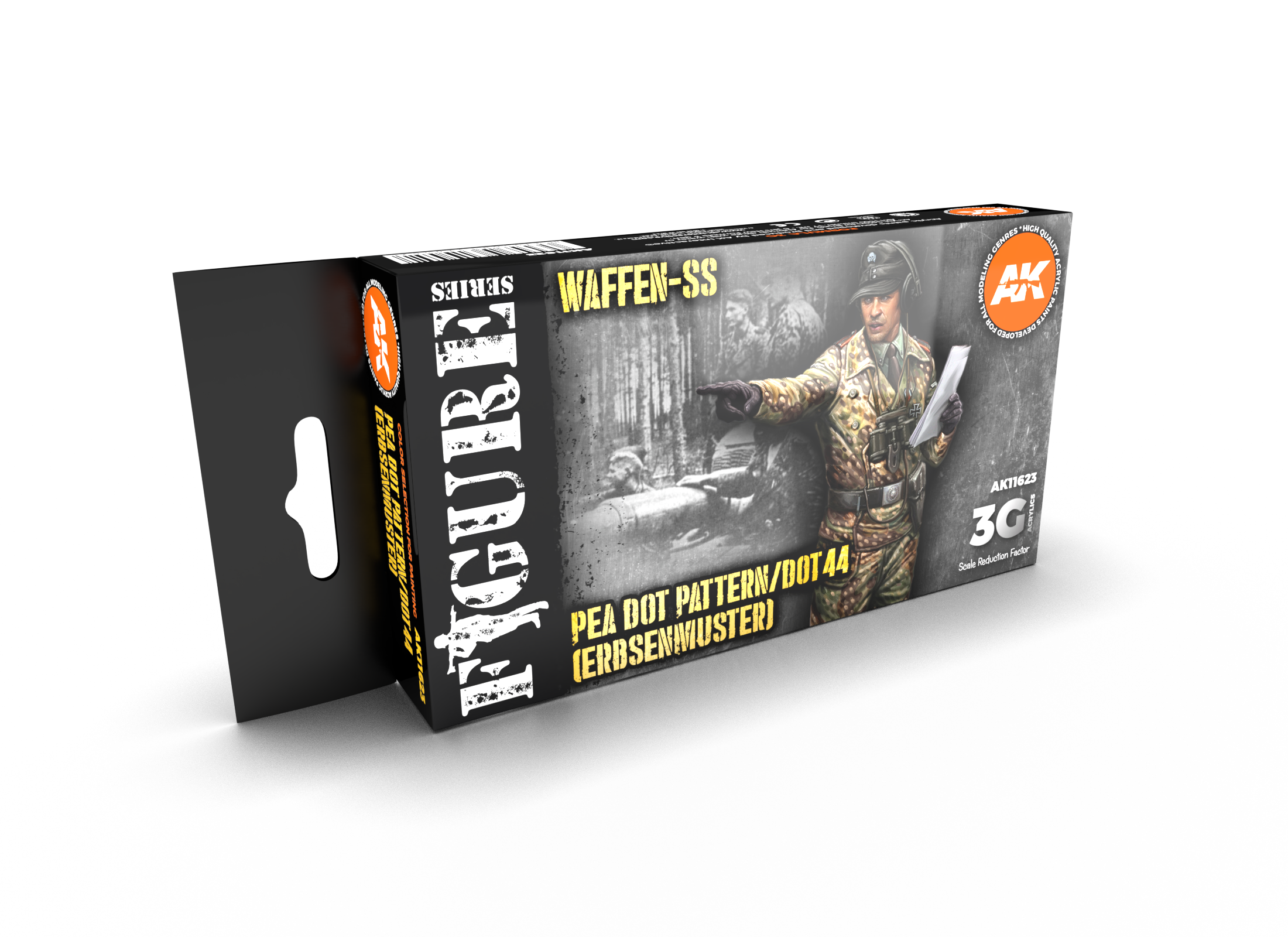 AK Interactive 3G Waffen SS 44 DOT Uniform Colors | 8435568310452