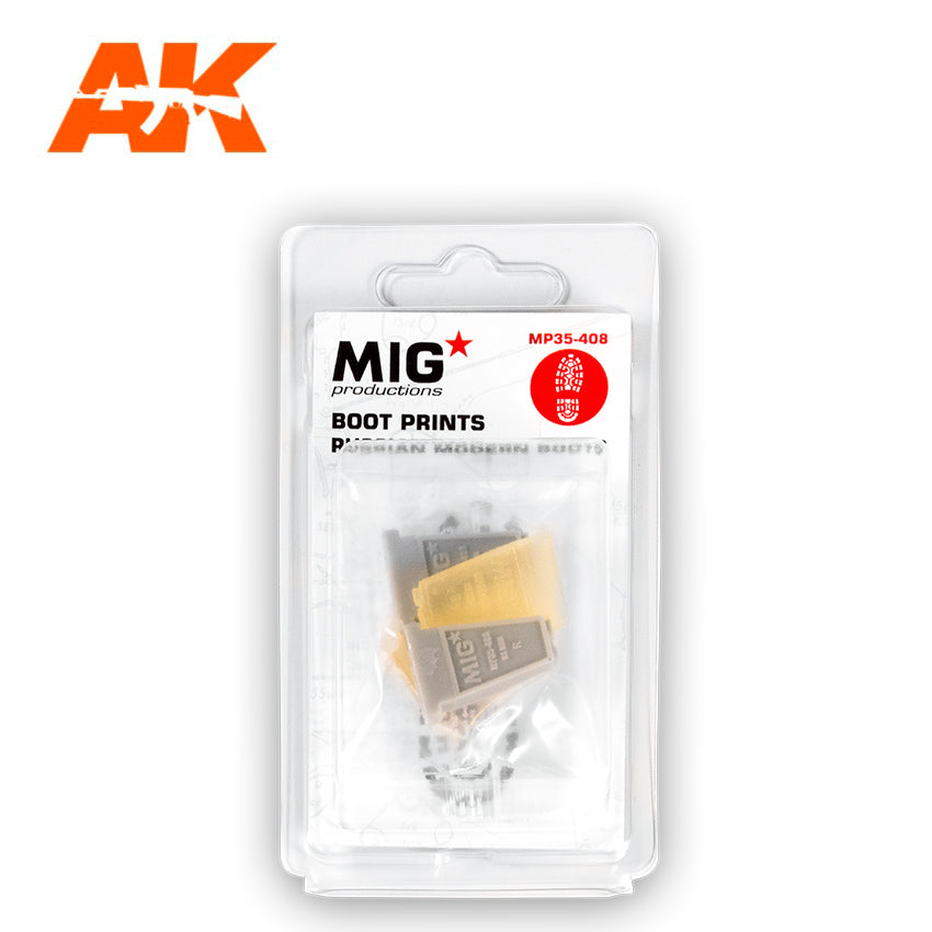MIG 1/35 Boot Prints Russian Modern Boots | 8435568304963