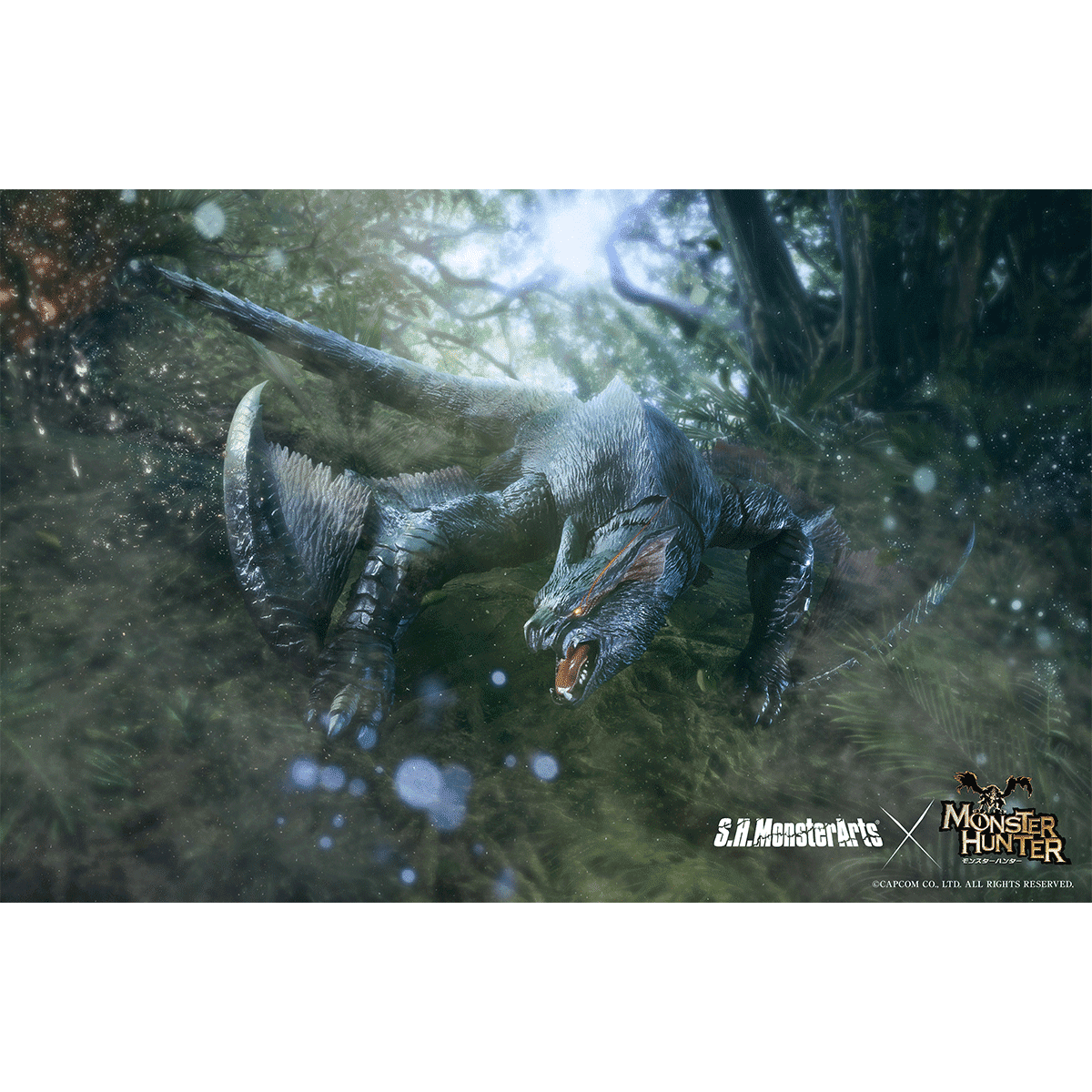 Bandai Tamashii Nations S.H. MonsterArts, Nargacuga Dragon Monster Hunter | 457310259585