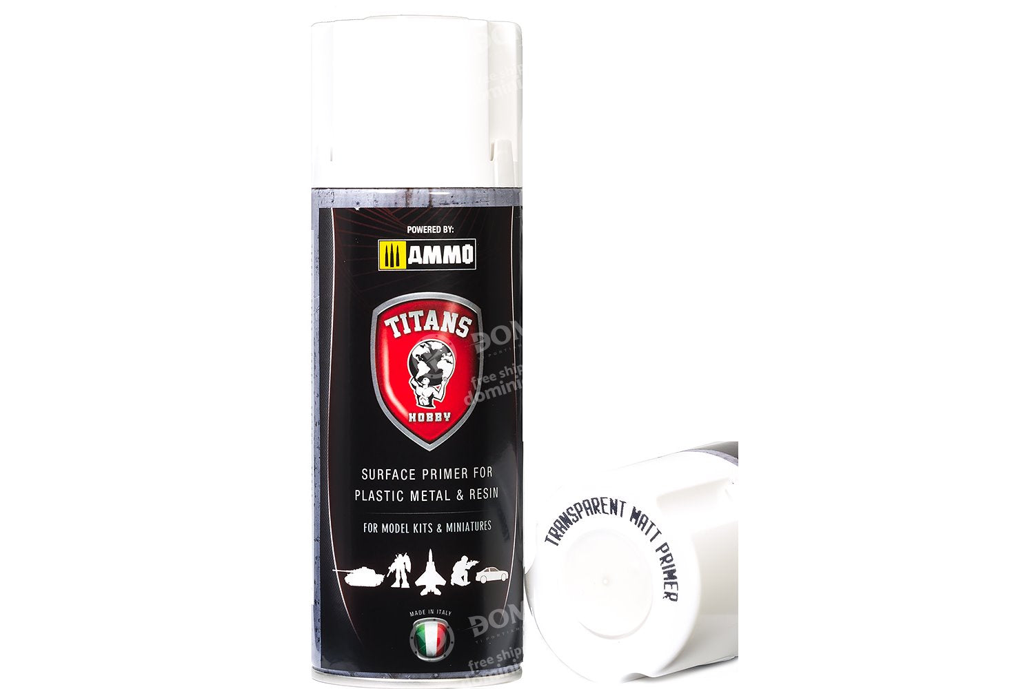 Titans Hobby Transparent Matt Varnish / Base, 400ml Spray | 7426842918946
