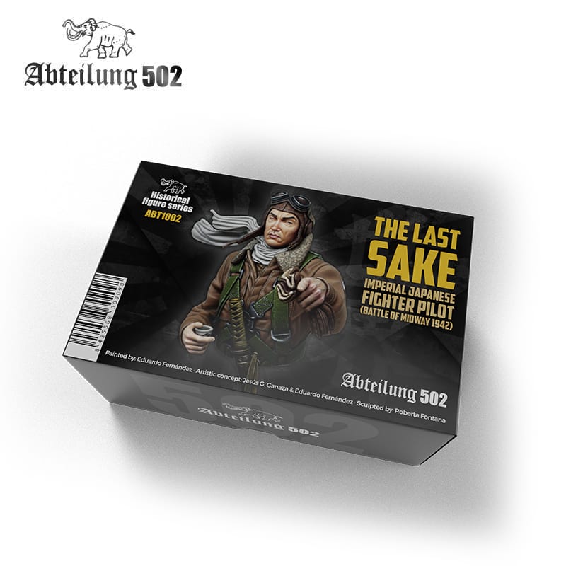 Abteilung502 1/10 The Last Sake Imperial Japanese Fighter Pilot Figure Kit | 8435568309098