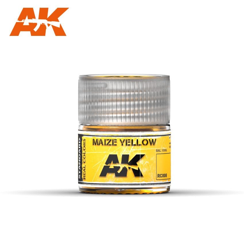 AK Interactive Real Colors Maize Yellow 10ml | 8436564922397