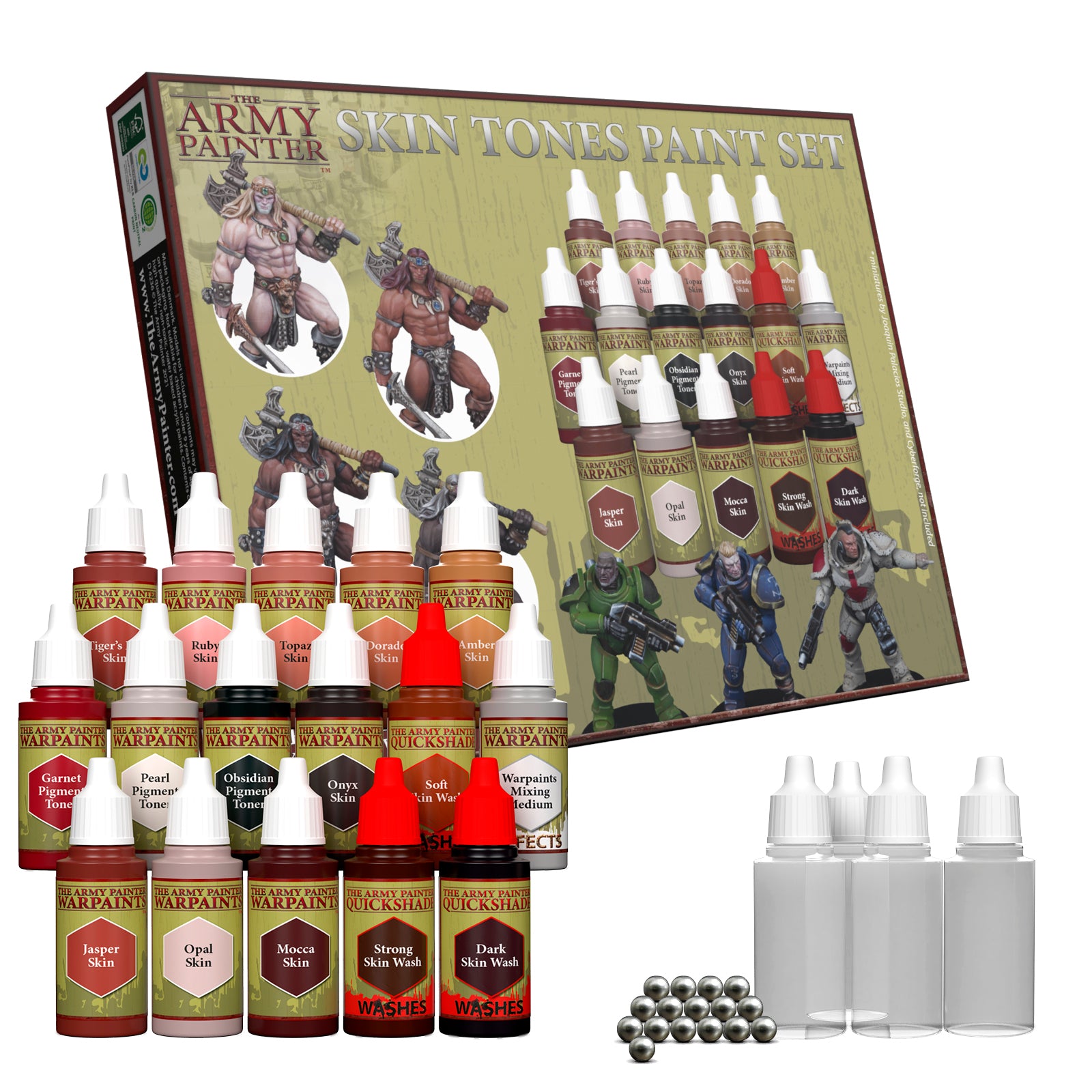 Army Painter Skin Tones Paint Set | 5713799890909