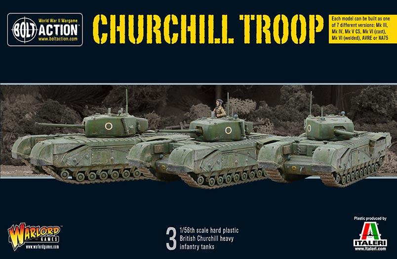 Bolt Action Churchill Troop | 5060393704065