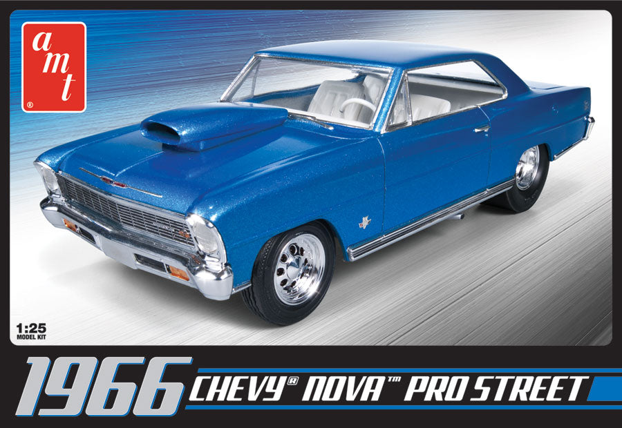 AMT 1/25 1966 Chevy Nova Pro Street 2T | 858388006363