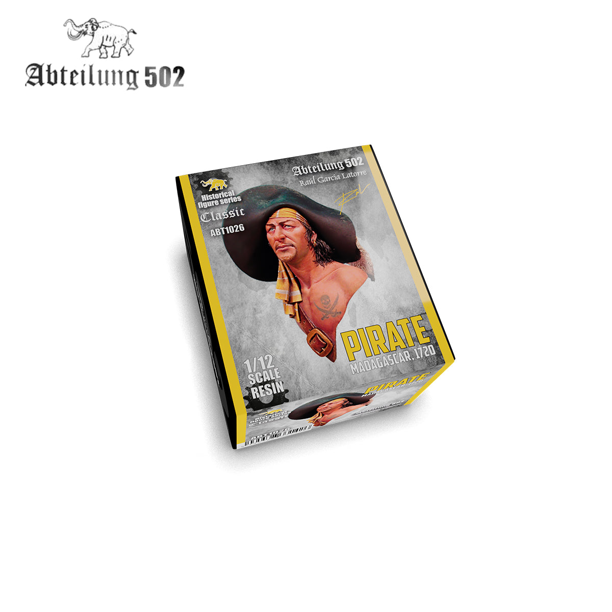 Abteilung502 1/12 Pirate, Madagascar 1720 - Abt Historical Figure Series | 8435568331426