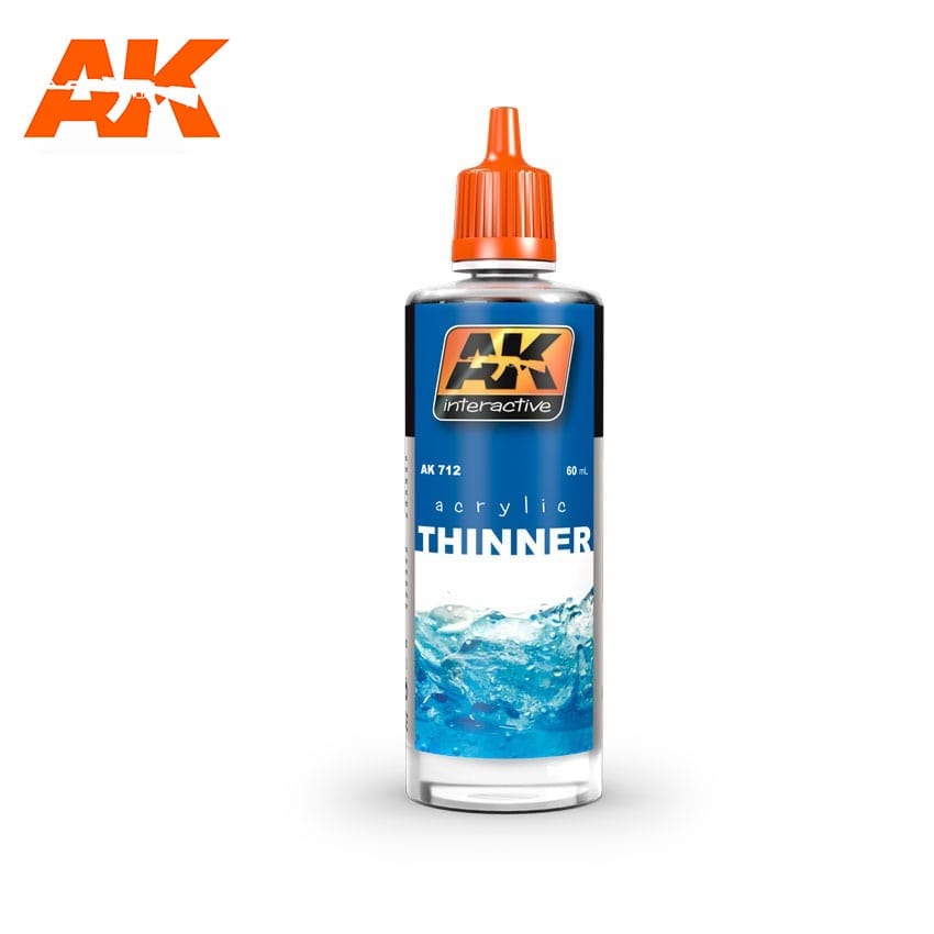 AK Interactive Acrylic Thinner 60ml | 8436535577120