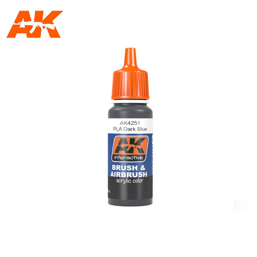 AK Interactive PLA Dark Blue 17ml | 8436564921819
